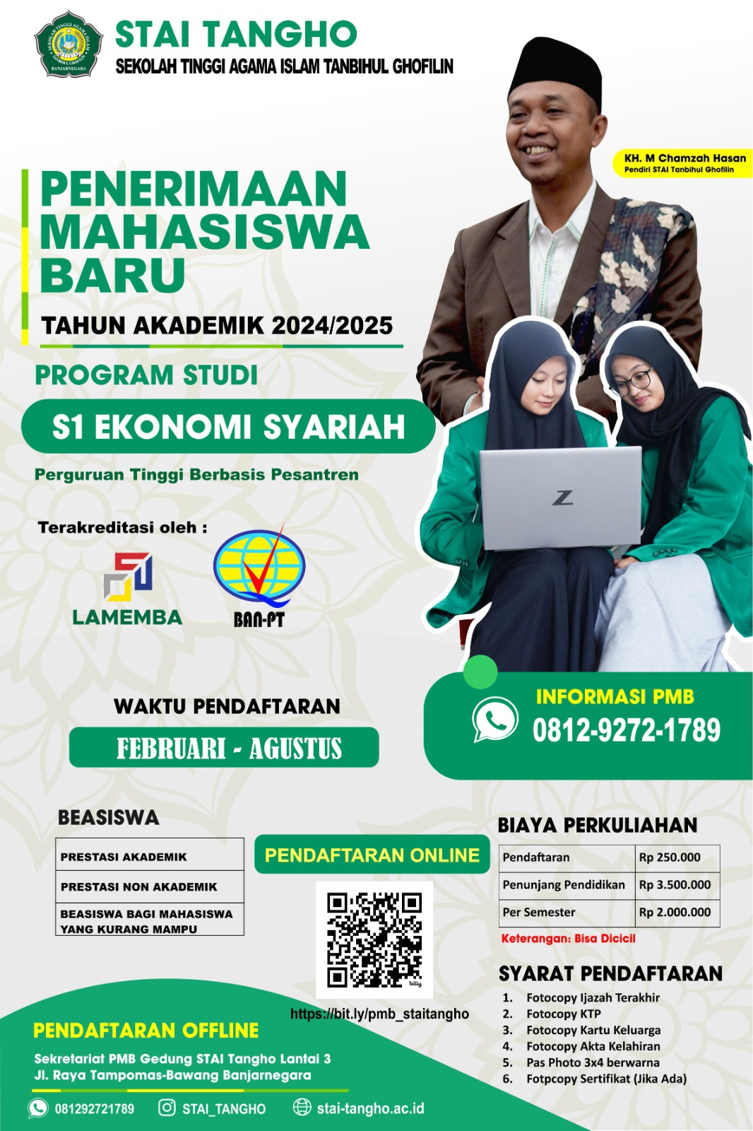 Pendaftaran Mahasiswa Baru STAI TANGHO Pendaftaran Mahasiswa Baru STAI TANGHO