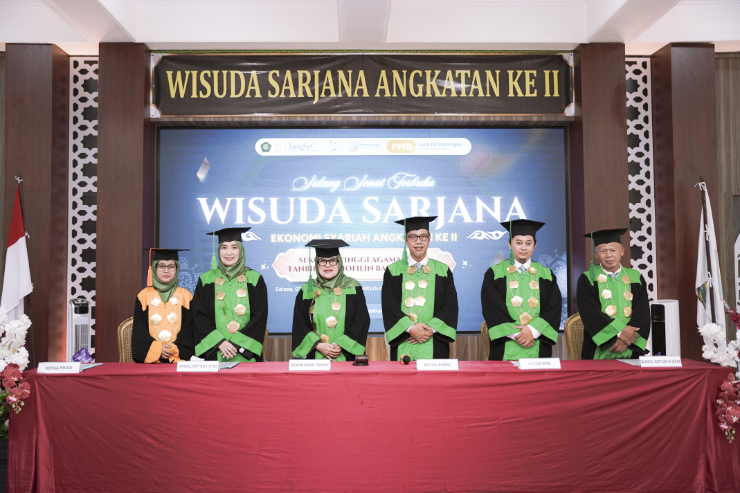 Sukses Gelar Prosesi Wisuda Kedua, STAI Tangho siap mencetak lulusan cakap agamis dan akademis